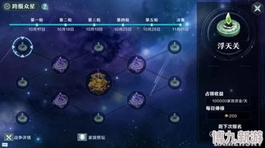 《剑灵2》命运星图详解：探索神秘星象系统